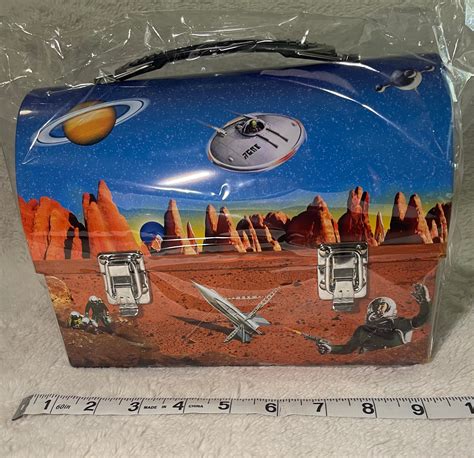 outer space metal lunch box for sale 